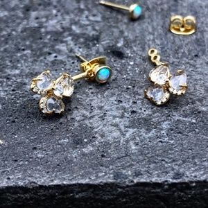 Anthropologie Windmill Front-Back Earrings